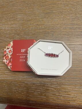 Bomb Party July Birthday collection Necklace